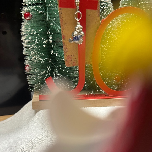 Silver and Blue Snowman Zipper Pull 2/$22 - Picture 6 of 6